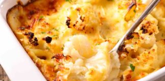 Cavolfiore gratinato al forno - Ricettasprint.it