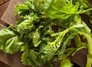 Cime di rapa pulire e cuocere -Ricettasprint.it