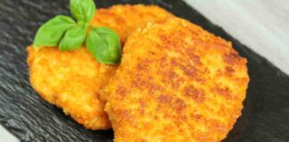 Ho deciso come antipasto di Natale faccio queste le cotolette vegetariane, saranno tutti curiosi di scoprirle, sarà un successo Cotolette di zucca fritta- Ricettasprint.it