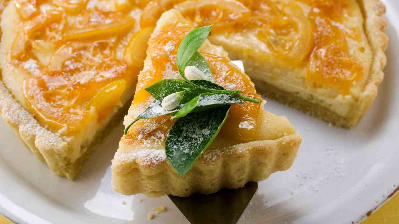 Crostata ricotta e arancia - Ricettasprint.it
