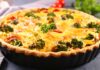 Crostata salata con i broccoletti