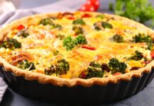 La crostata salata c’è, i broccoletti pure ma si nasconde una ingrediente pazzesco Crostata salata con i broccoletti