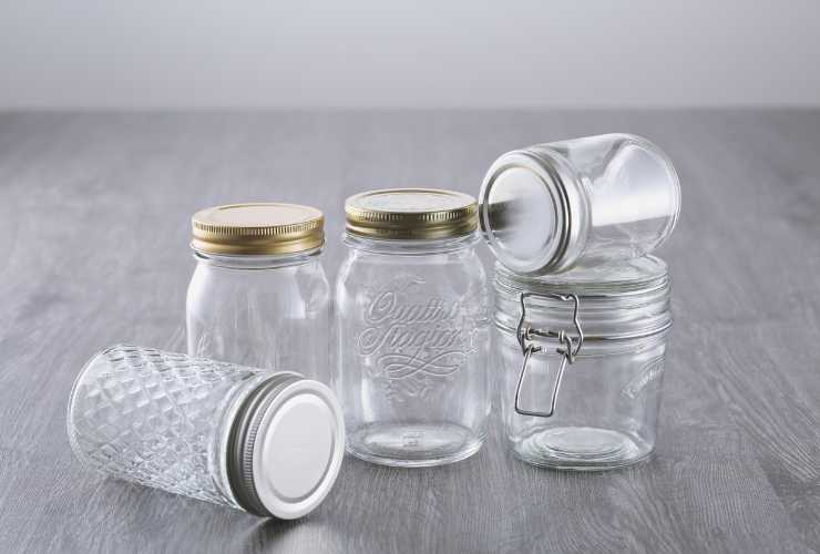 Fare scorta di barattoli da disinfettare per i regali di Natale - RicettaSprint