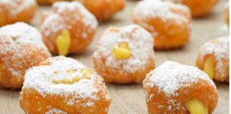 Io non aspetto Natale o Carnevale per le frittelle, queste le faccio a richiesta dei miei figli Frittelle con crema pasticcera