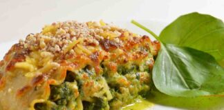 Lasagna di verdure a Natale