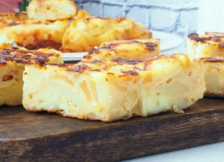 Maxi frittatona 2 ingredienti - RicettaSprint