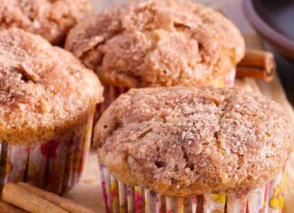Aggiungo un cucchiaino di cannella all’impasto dei muffin: il risultato è sorprendente Muffin cannella - Ricettasprint.it