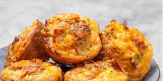 Muffin salati di patate