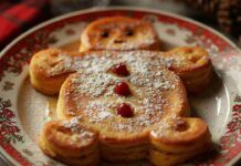 Omino focaccina tutti i giorni a colazione fino a Natale, li faccio in 10 minuti e senza lievito Omino focaccina natalizio senza lievito - RicettaSprint