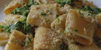 Paccheri con cime di rapa - Ricettasprint.it