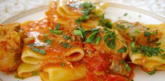 Paccheri con pomodorini e cernia - Ricettasprint.it