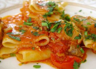 Paccheri con pomodorini e cernia - Ricettasprint.it