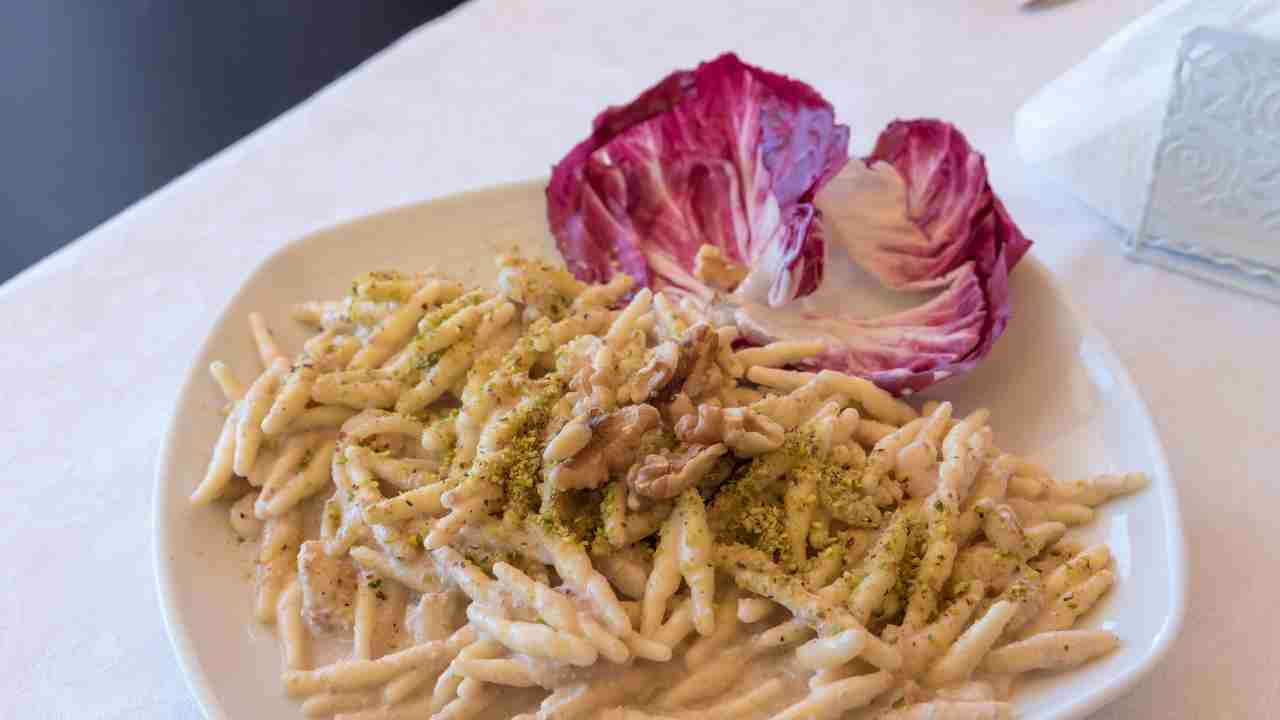Pasta con il radicchio