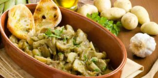 Patate e carciofi in padella - Ricettasprint.it