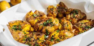 Patate e prezzemolo, sale olio in friggitrice ad aria - RicettaSprint