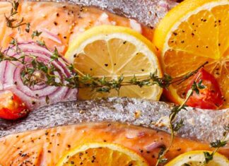 Tranci di salmone alla siciliana, finalmente ho trovato la ricetta che piace a tutti Salmone alla siciliana