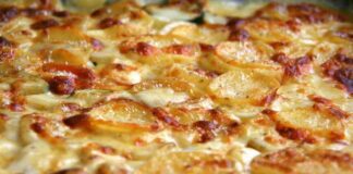teglia di patate al gratin