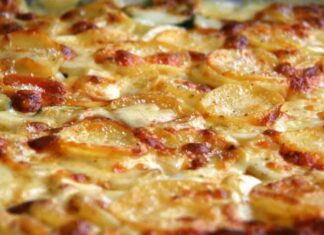 teglia di patate al gratin