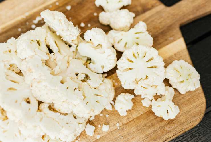 Tagliare il cavolfiore - Ricettasprint.it