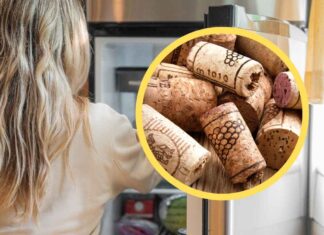 Tappo di sughero in frigorifero - RicettaSprint