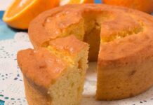 Zero uova, burro e latte ma ci metto la confettura di arance che spacca, il mio dolce è top! Torta leggera senza uova