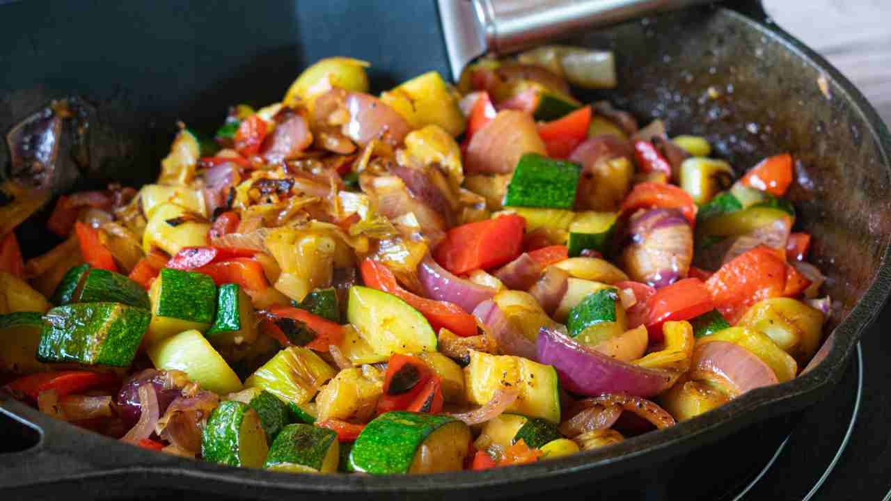 Verdure in padella - Ricettasprint.it