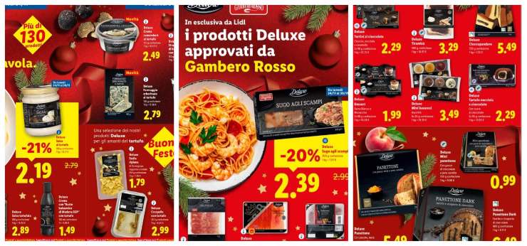 Volantino offerte Natale Lidl - Ricettasprint.it