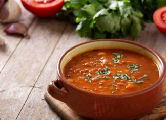 Primi freddi e via con le zuppe, la mia di lenticchie è un capolavoro Zuppa di lenticchie ricettasprint.it