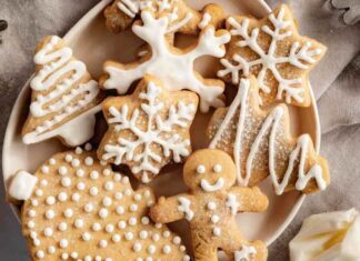 biscotti di natale ricetta facile ricettasprint