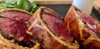 filetto in crosta alla Wellington ricettasprint