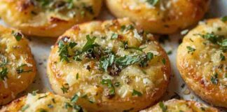 Uno snack speciale tutto per me, le focaccina alle erbe e parmigiano, si preparano subito ricettasprint.it