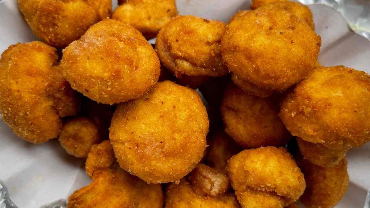 funghi fritti croccanti doppia panatura ricettasprint