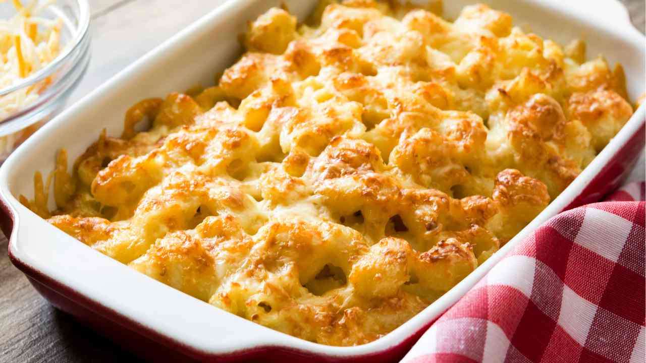 gratin pasta forno in bianco ricettasprint