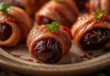 involtini di pancetta e prugne ricettasprint.it