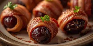 involtini di pancetta e prugne ricettasprint.it