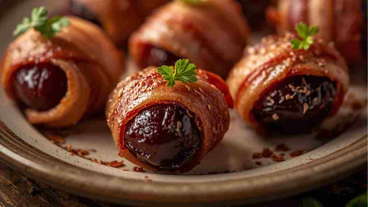 involtini di pancetta e prugne ricettasprint.it