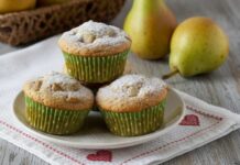 muffin pere cannella ricettasprint