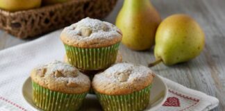 muffin pere cannella ricettasprint