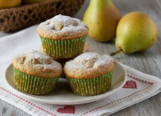 muffin pere cannella ricettasprint