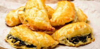 panzerotti sfoglia spinaci mozzarella ricettasprint