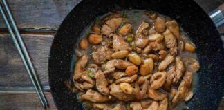 pollo alle mandorle e zenzero ricettasprint.it