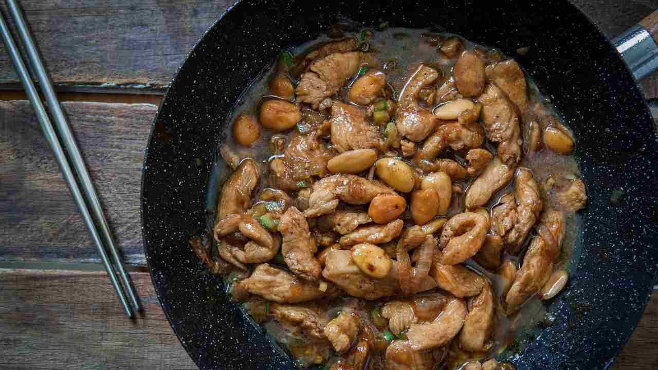 pollo alle mandorle e zenzero ricettasprint.it