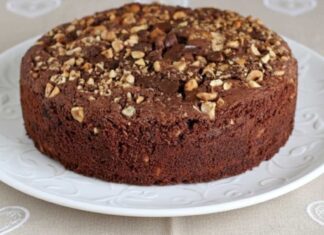 torta soffice cacao nocciole ricettasprint
