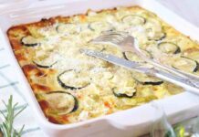 zucchine e formaggio