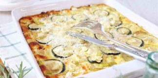 zucchine e formaggio
