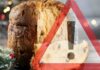 CARREFOUR richiama un panettone, allarme dal Ministero della Salute: “Rischio gravissimo per i consumatori” Panettone tagliato e un segnale di pericolo