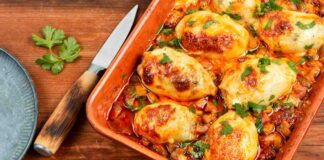 Calamari con ripieno mediterraneo