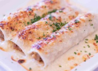 Cannelloni bianchi con besciamella - RicettaSprint