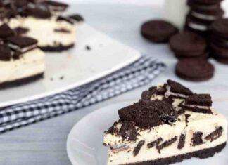 Cookie cheesecake