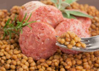 Cotechino con lenticchie in friggitrice ad aria - RicettaSprint